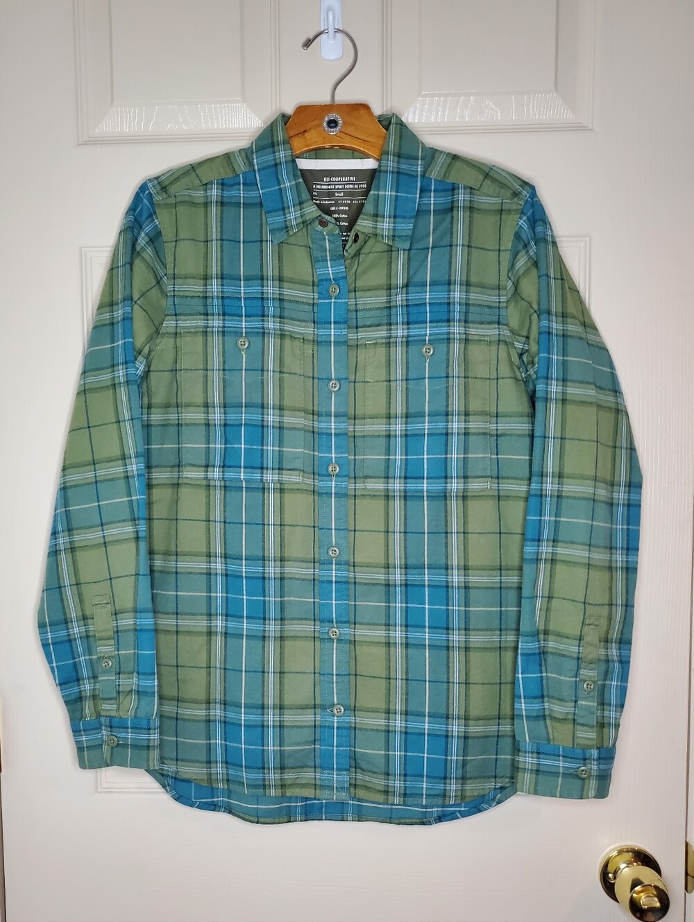 REI Co-op Campwell Flannel Shirt Size Small
